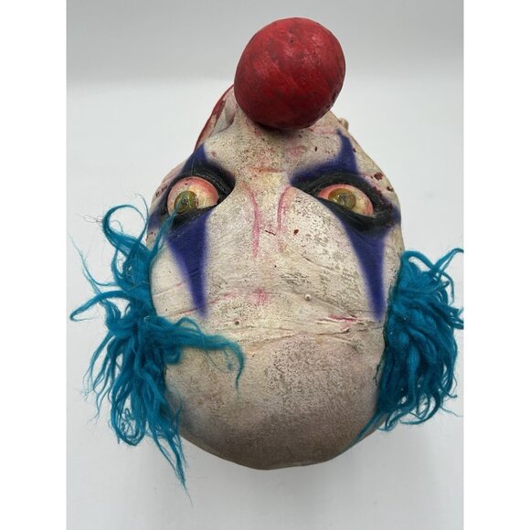 2011 Coulrophobia Demonic Clown Mask Killer Clown Scary Horror Halloween Cosplay - Picture 9 of 12